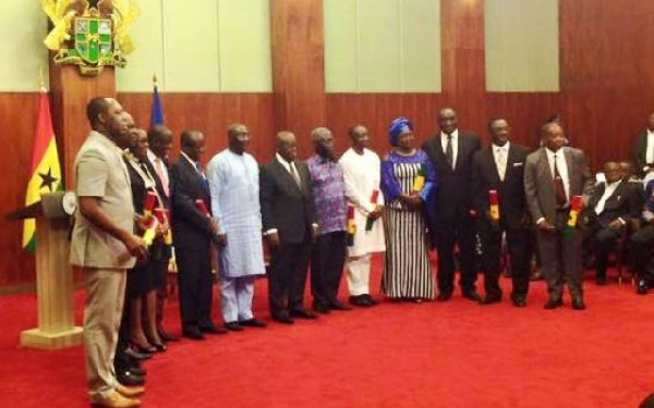 Some ministers under the Akufo-Addo administration