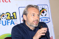 Uganda coach, Sebastien Desabre