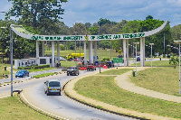 Main entrance of KNUST