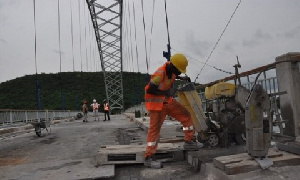 The Yapei and Buipe Bridge opened to traffic after month