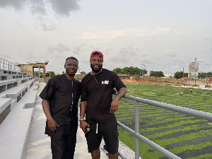 Kwadwo Asamoah With His Partner