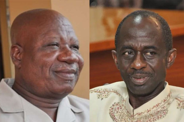 Bernard Allotey Jacobs and  Johnson Asiedu Nketia