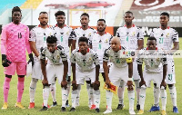 Black Stars group photo before AFCON qualifier against Sao Tome