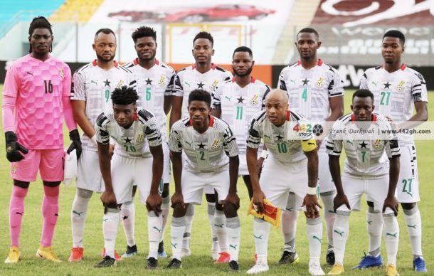 Black Stars group photo before AFCON qualifier against Sao Tome