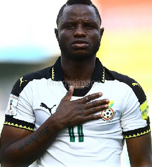 Ghana international Mubarak Wakaso