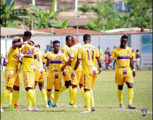 Medeama SC players