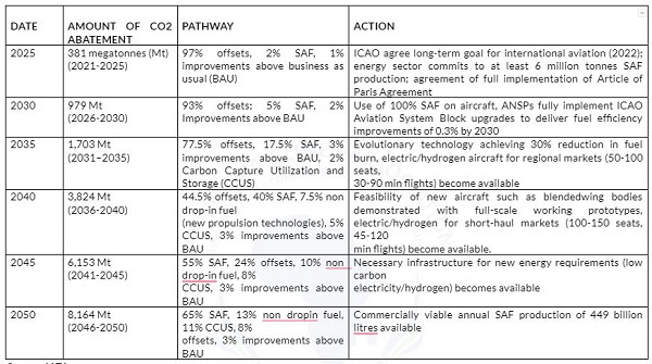 Milestones towards net zero