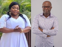 Gospel musician, Celestine Donkor an radio presenter, Kwesi Aboagye