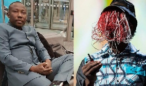 Abdul Salam Yakubu, Owner of New Edubiase football club and Anas Aremeyaw Anas