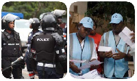 Security officers wil provide security for movement of election officials, materials