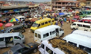 File photo: A transport terminal