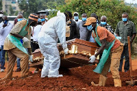 Strict burial restrictions had been condemned in the country (EPA)