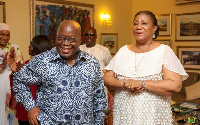 President Akufo-Addo and  his wife Rebecca Akufo-Addo