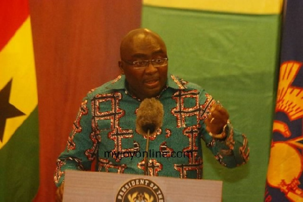 Vice President Dr Mahamudu Bawumia