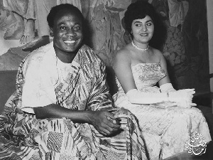 Nkrumah and Fathia at a state function    Photo Credit: Unsponsoredopinion.co.za