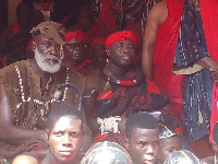 Newly installed chief of Akpini Traditional Area, Okpekpewuokpe Akpinifia Dagadu IX