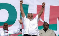 Former President Flt Lt Jerry John Rawlings