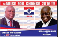 The nominee was an NPP Parliamentary aspirant in Ho Central Constituency