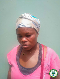 Faustina Naana Eshien was arrested for selling unwholesome food for public consumption