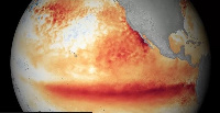 Dis na how El Niño bring heat to di surface of di Pacific for 2015