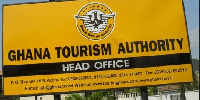 Signage at GTA headquarters in Accra