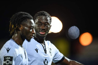 Ghanaian defenders Abdul Mumin Suleman and Gideon Mensah