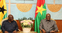 President Christian Kabore hosts President Akufo-Addo