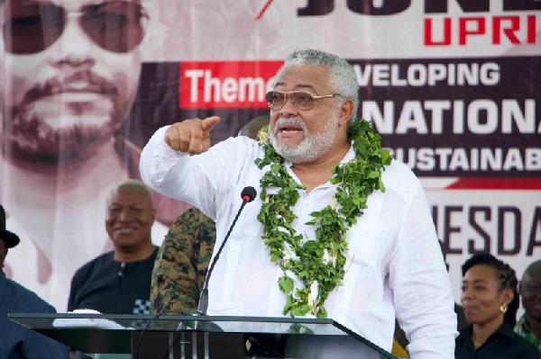 Late former President Jerry John Rawlings