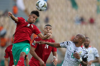 Morocco won the match by a lone goal