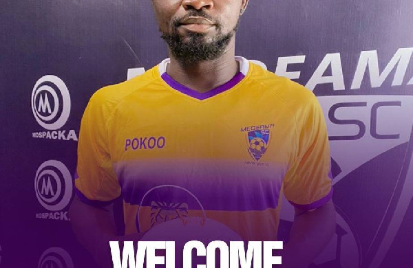 Medeama SC have signed Vincent Atinga