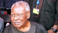 J.H. Mensah passed on this morning