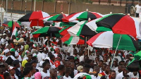 File Photo: Supporters of NDC at a rally