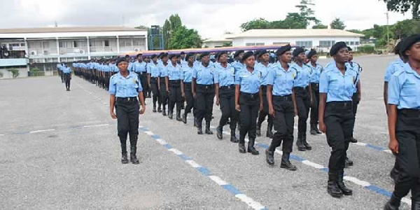 File photo of community police recruits