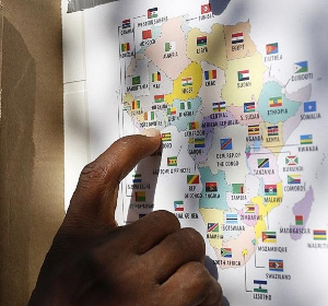 African map | File photo