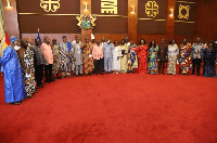 President Nana Akufo-Addo and his Council of State