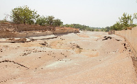 File photo: An irrigation dam