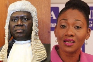 Chief Justice Anin Yeboah And EC's Boss Jean Mensah