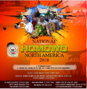 The grand festival in Virginia will be attended by various Ga-Dangme Associations in North America