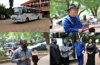 The Group in celebrating its 25th anniversary donated a 65 seater bus to the University