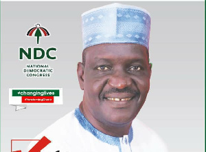 Alhaji Habibu Dramani, aspiring National Executive Committee member for NDC