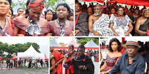 Several celebrities, personalities and top government dignitaries were present at the state house