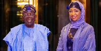 Nigeria Minister of Art, Culture and Creative Economy Hannatu Musawa and President Bola Tinubu