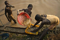 kids involved in Galamsey