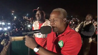 John Dramani Mahama is seeking another mandate having beat the NPP's Akufo-Addo in the 2012 polls