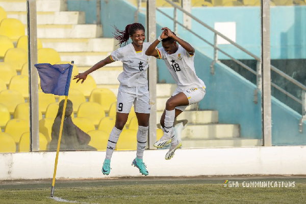 Black Queens forward Doris Boaduwaa