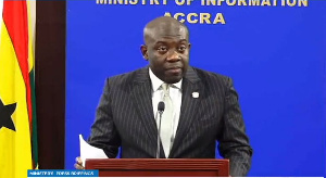 Information Minister, Kojo Oppong Nkrumah