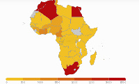 Of Africa's 54 countries, only two have yet to report a case of the virus: Comoros and Lesotho