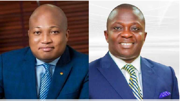 Samuel Okudzeto Ablakwa and Bryan Acheampong