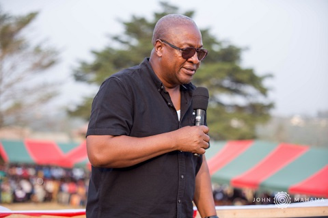 Flagbearer of the National Democratic Congress, John Dramani Mahama