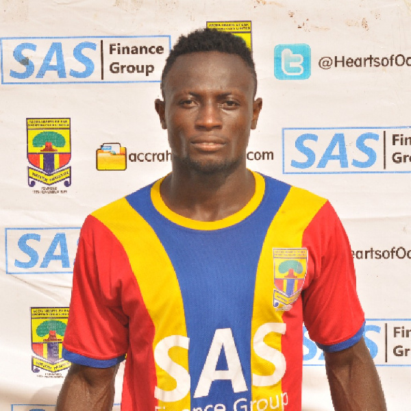 Former Hearts of Oak striker Maxwell Boakye